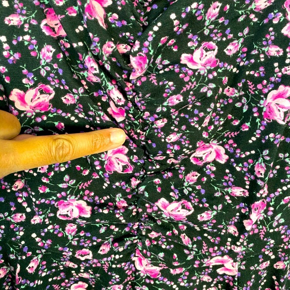 Betsey Johnson Fit & Flare Floral Dress w/ Pockets - Picture 6 of 6